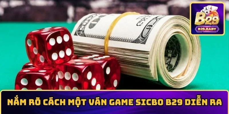 Nắm rõ cách một ván game sicbo B29 diễn ra