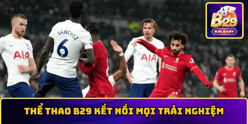 Thể thao B29 kết nối mọi trải nghiệm