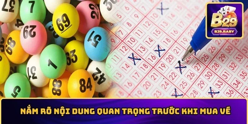 Nắm rõ nội dung quan trọng trước khi mua vé